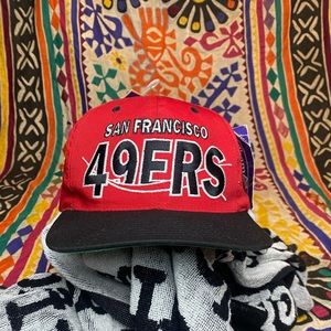 Vintage San Francisco 49ers NFL Snapback Hat Cap Nwt